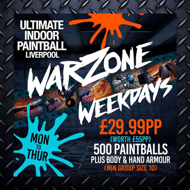 Students Ultimate Indoor Paintballing liverpool